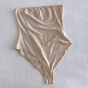 Charlotte Nude Strapless Bodysuit